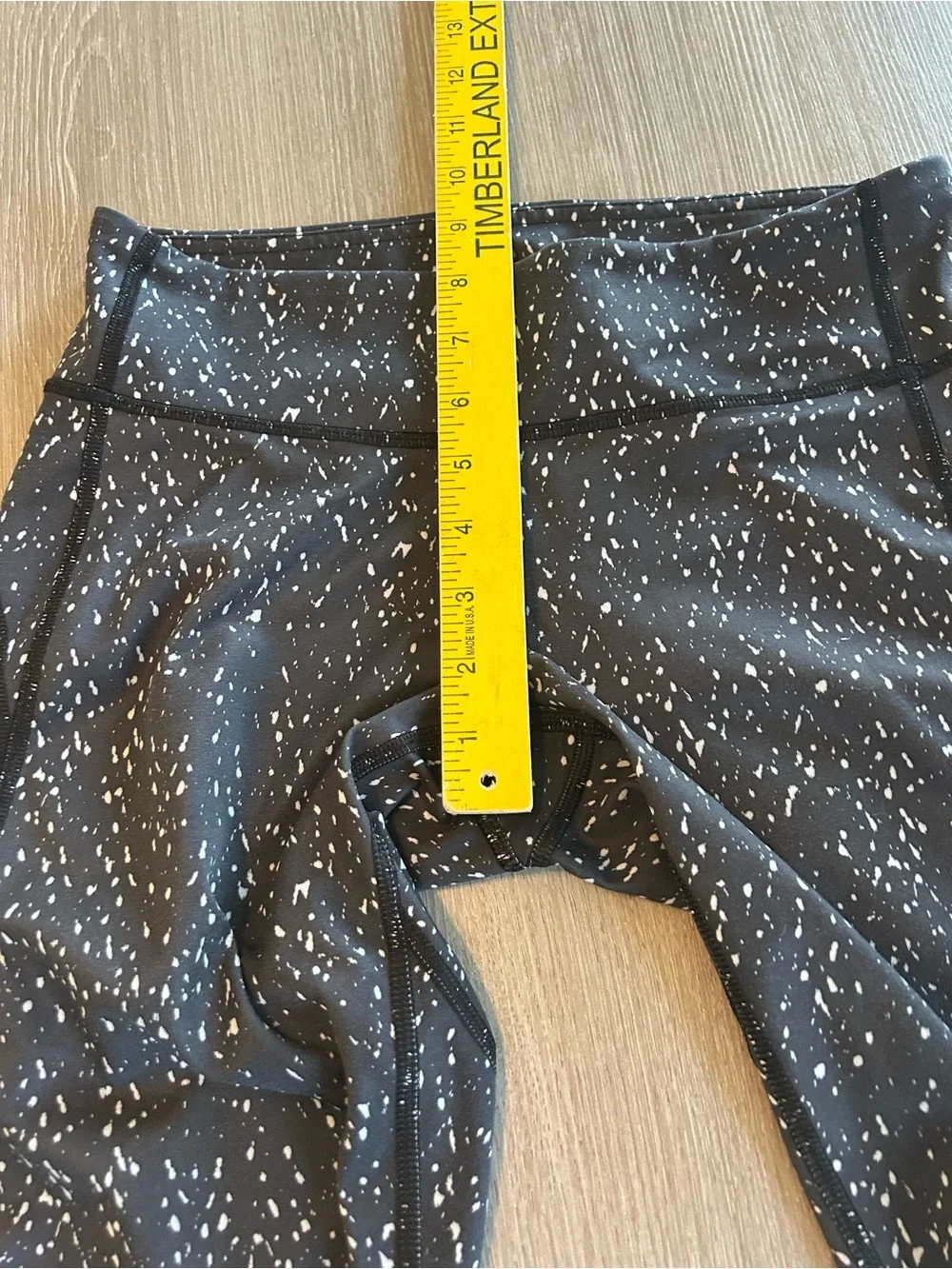 Lululemon Drop It Like It's Hot Tight Butterfly Texture Black White W5K01S Sz 6